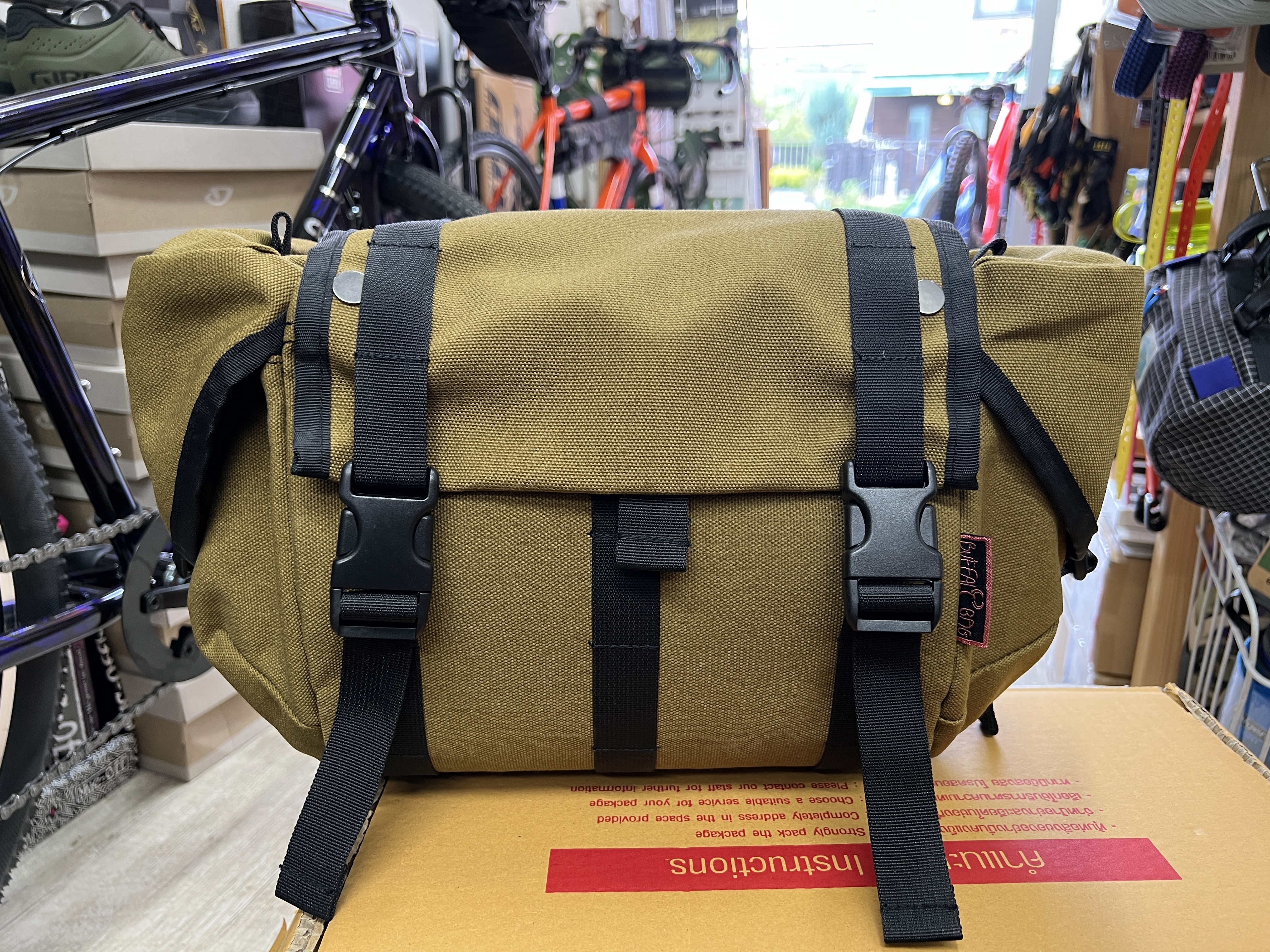 BuffaloBags バッファローバッグス / Big Buffalo Canvas Brown