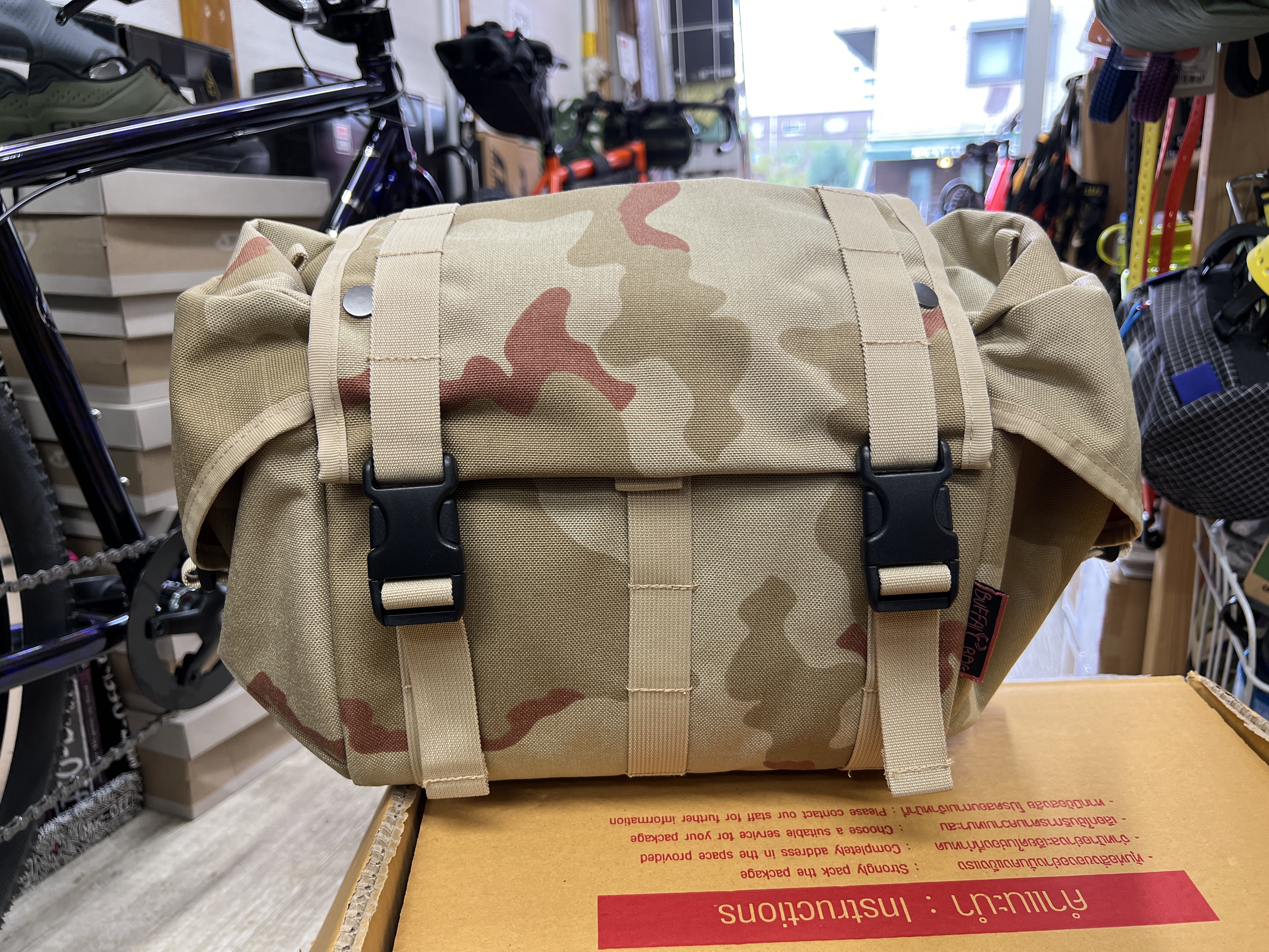 BuffaloBags バッファローバッグス / Big Buffalo CODURA Sand Camo