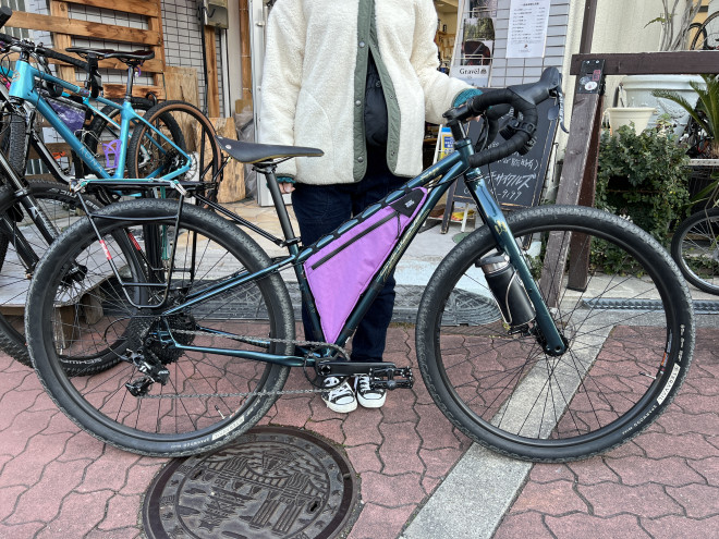 オーダーメイド、フレームバッグ。 | Snatch Cycles
