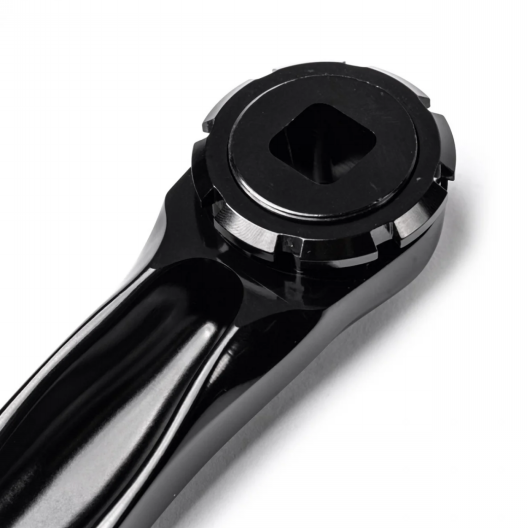 MIDDLEBURN RS7 square taper crank ブルーラグ MIDDLEBURN* RS7 MTB square taper crank (silver) - BLUE LUG ONLINE