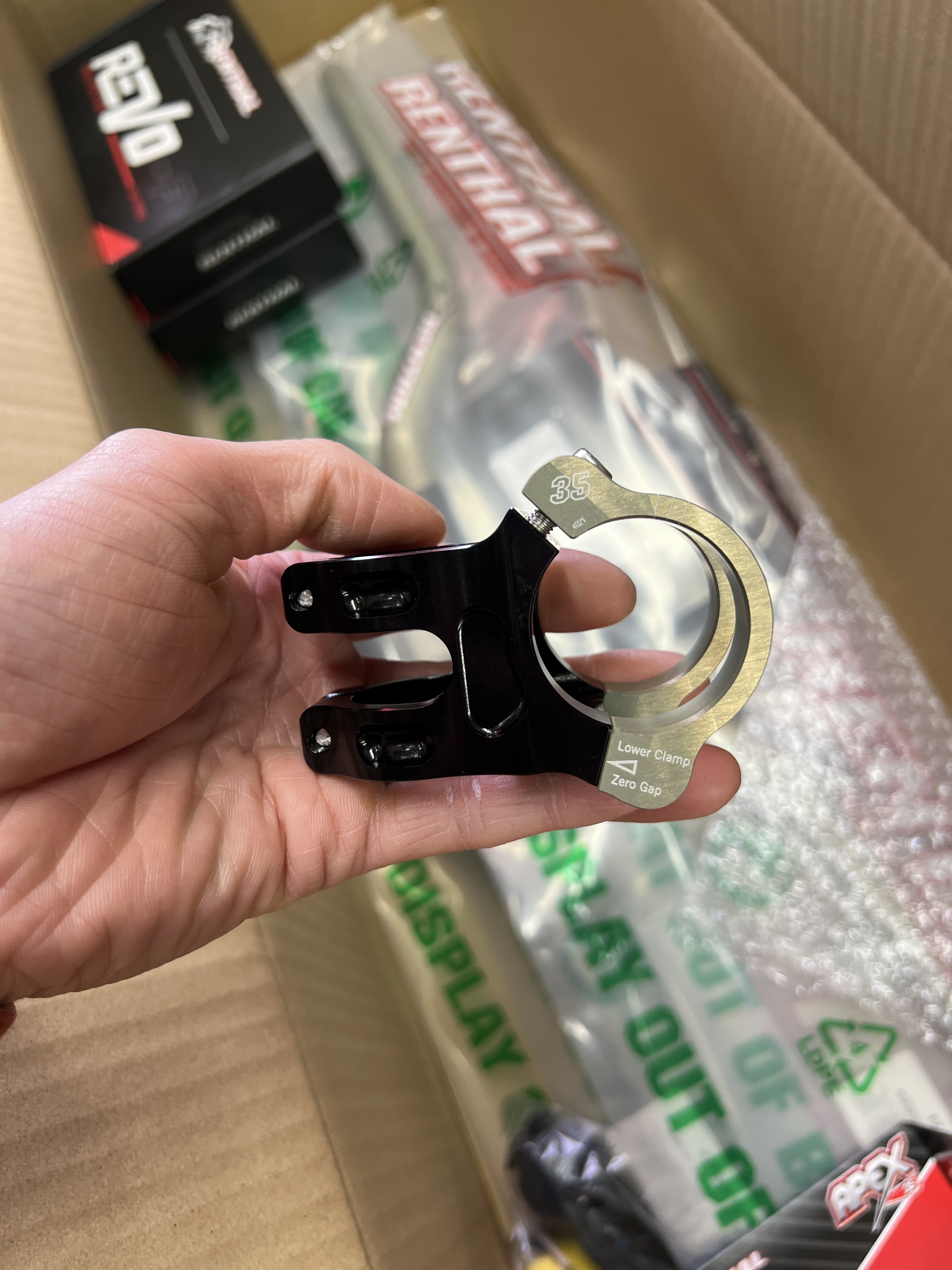 New!!】RENTHAL レンサル / Apex 35 Stem エイペックス ステム