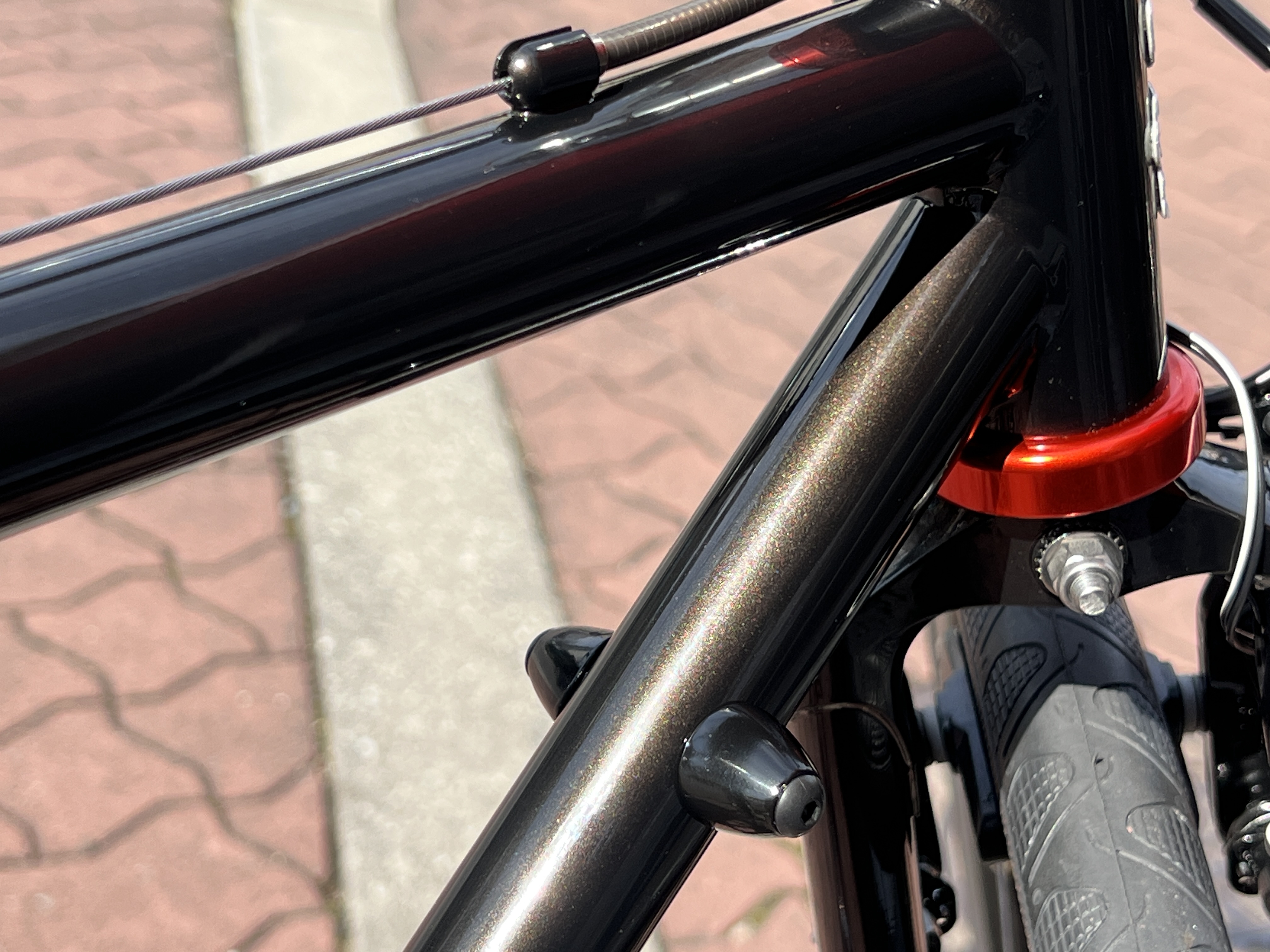 クロモリフレーム、再塗装。 | Snatch Cycles