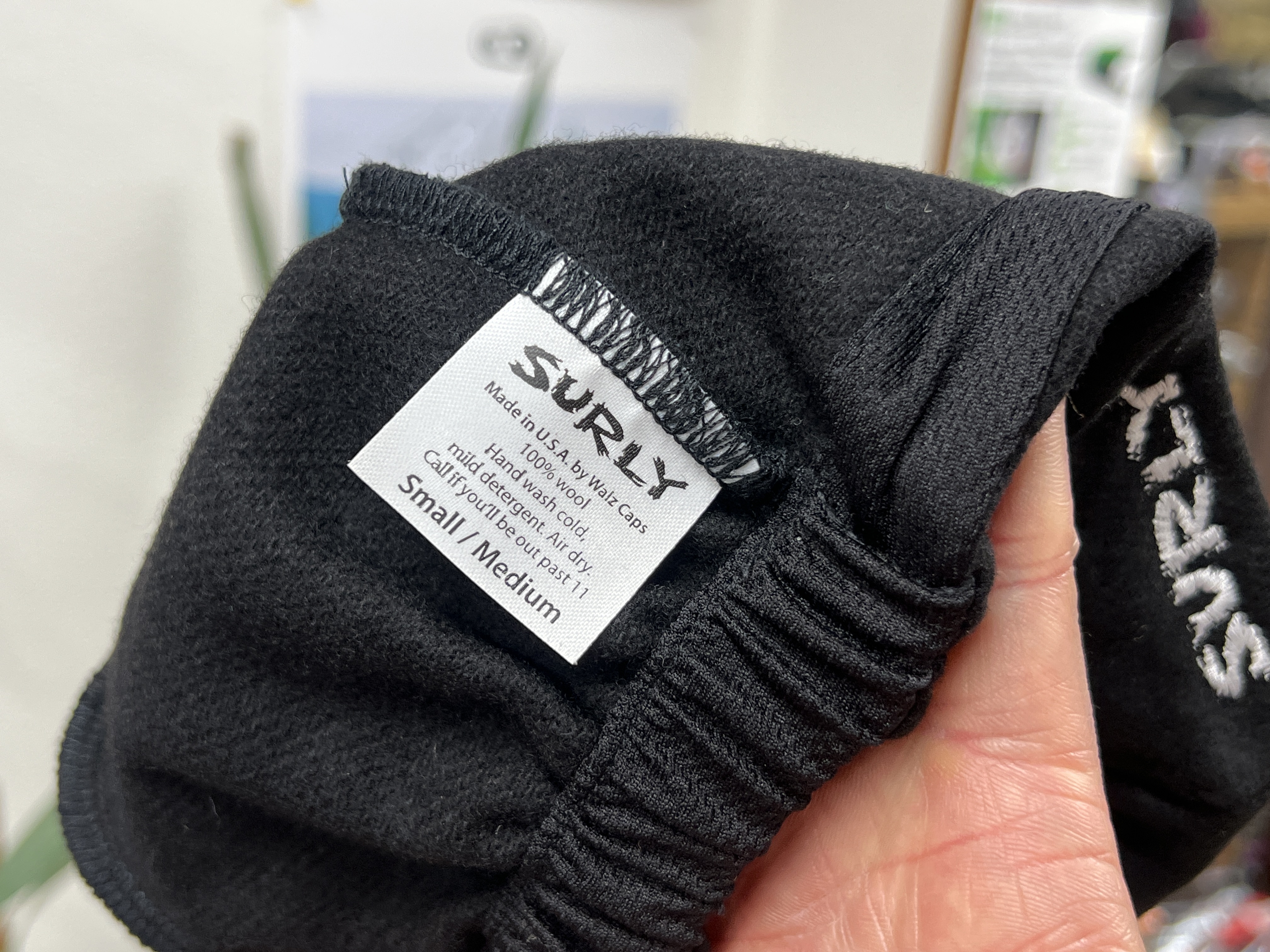 Surly キャップ ブラック ハンバチ Surly キャップ ブラック ハンバチ 【公式通販】