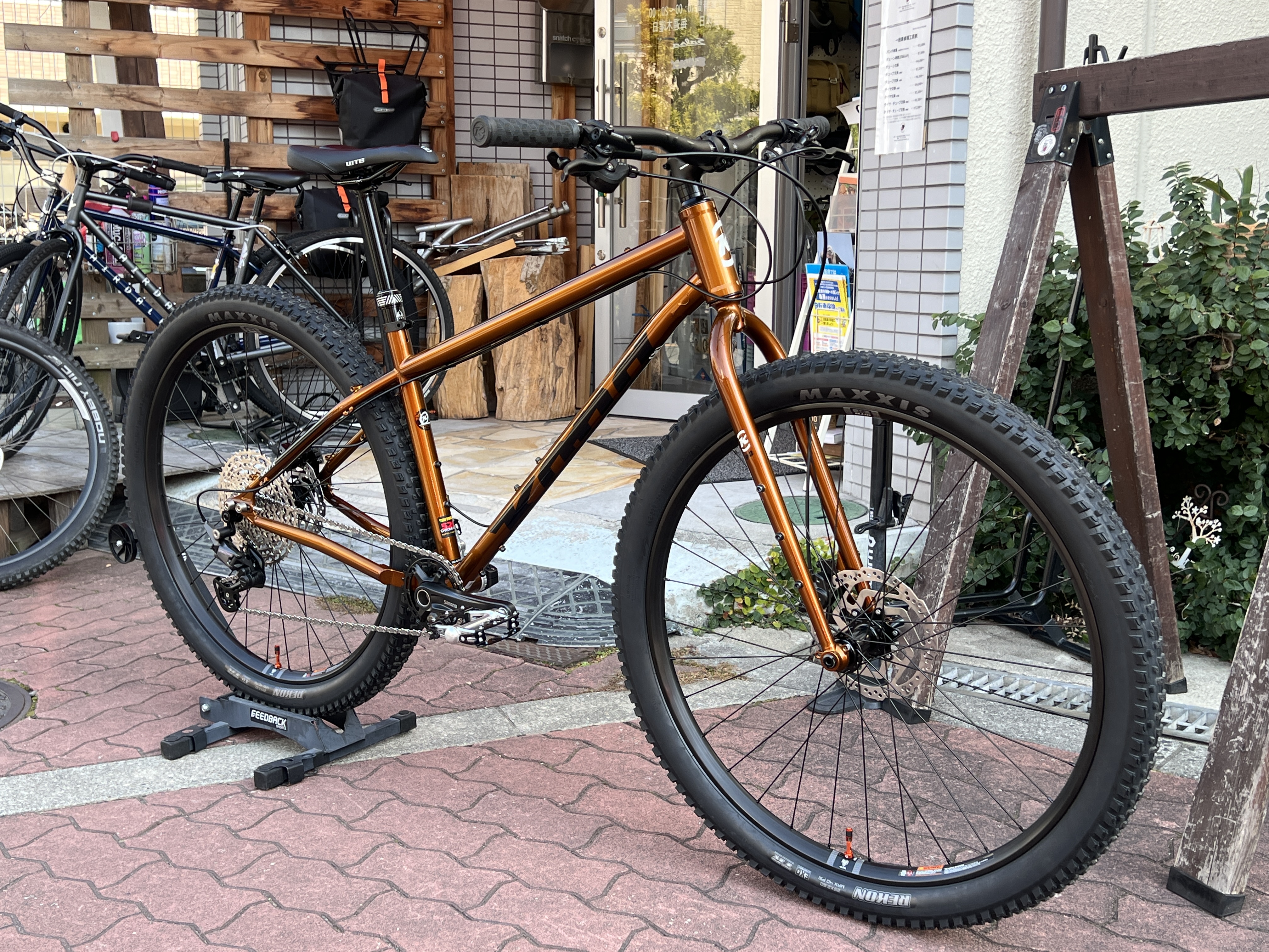 KONA コナ / UNIT X ユニットエックス FRAME SET Gloss Metallic Gold
