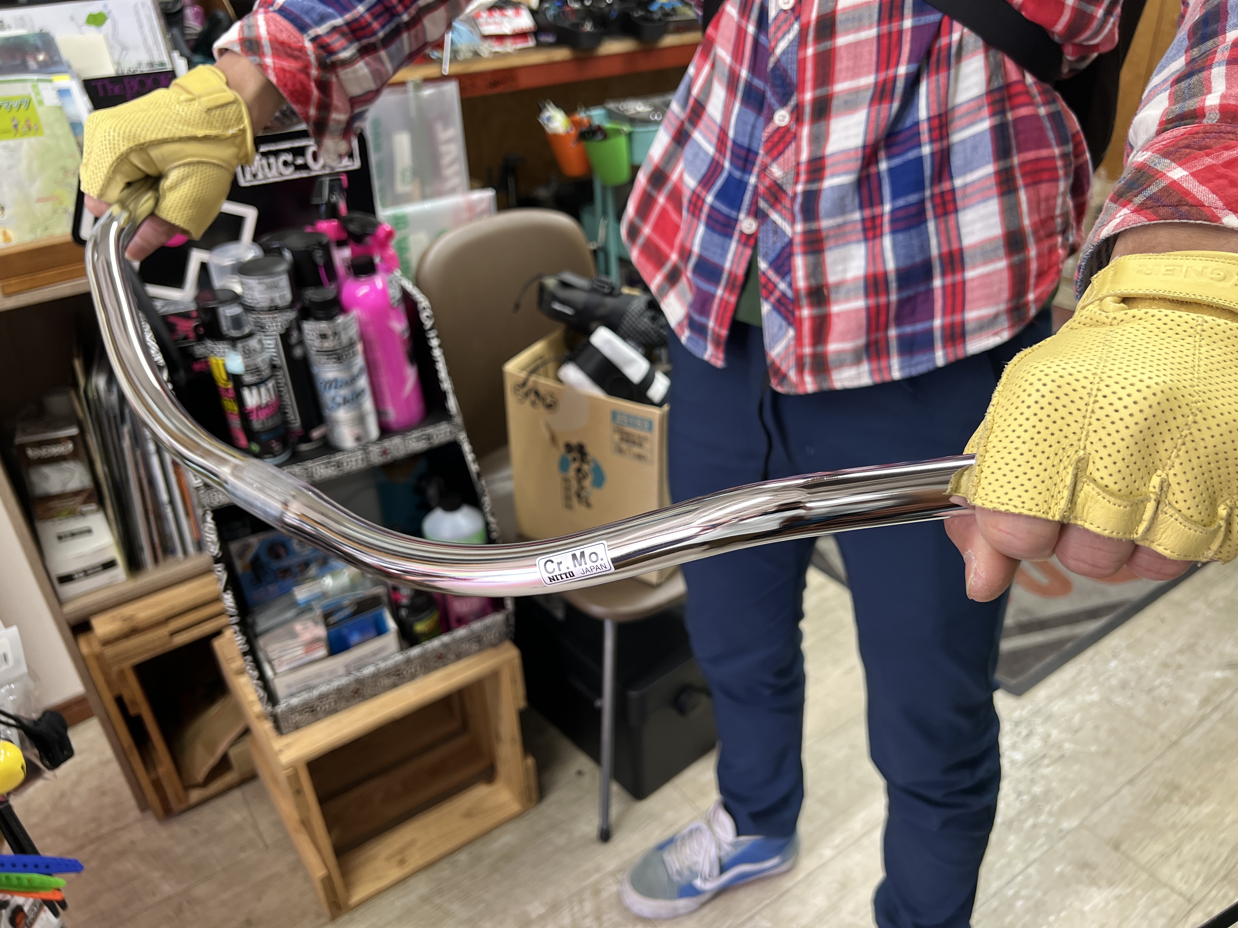 *NITTO* jam-bar (silver) 美品 NITTO】JAM-BAR (SILVER) | Humhumhug Online Shop