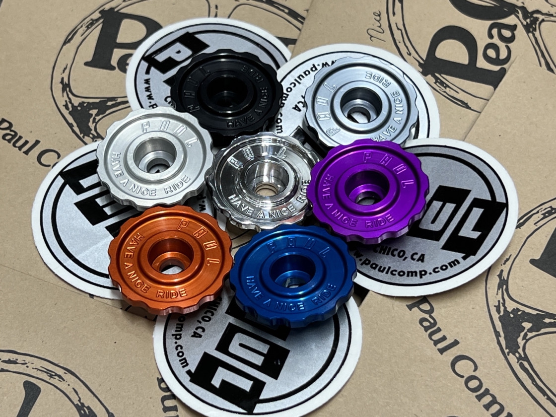 PAUL ポールコンポーネント PCE STEM CAP COLOR | Snatch Cycles