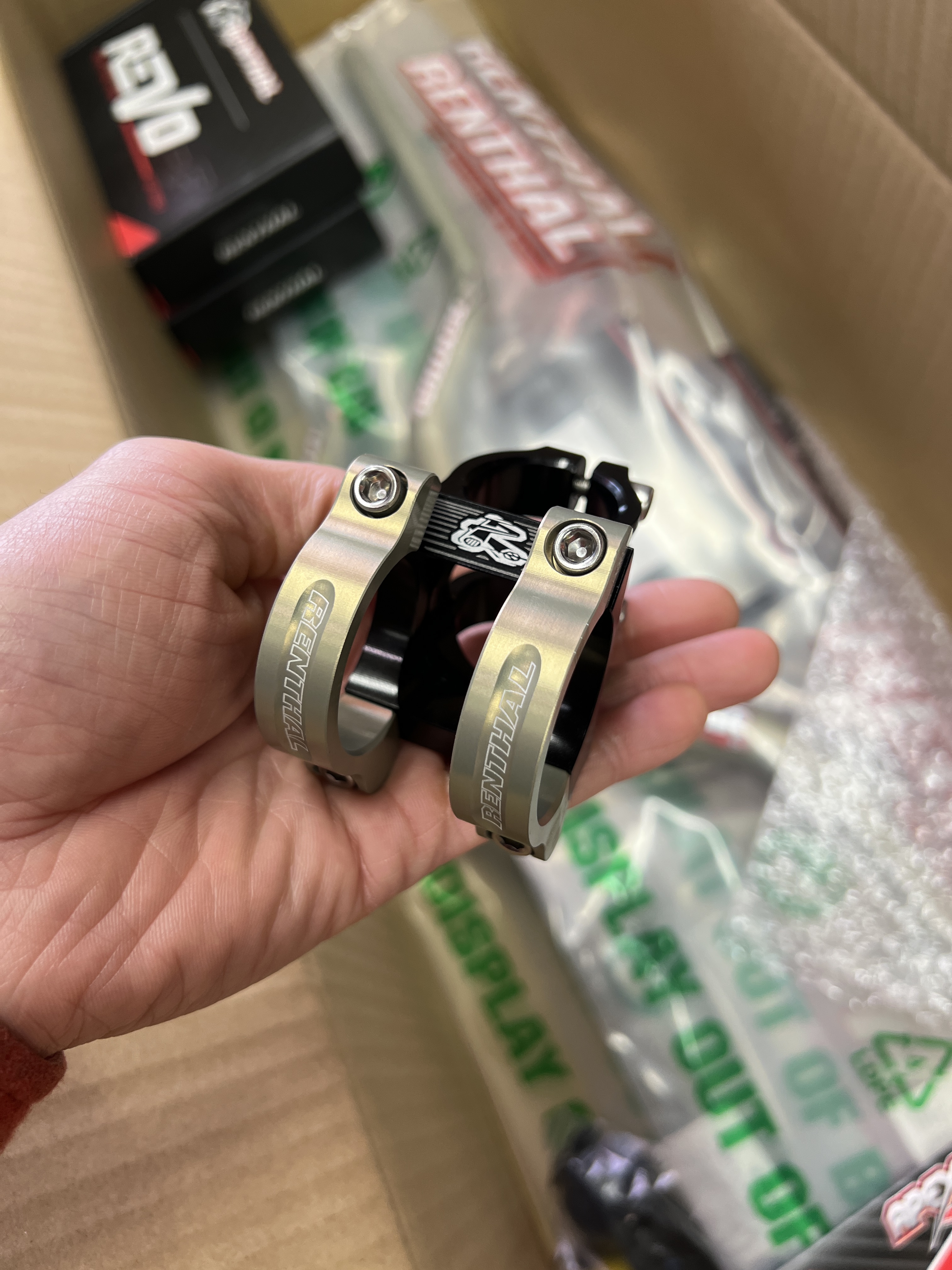 中村颯翔 専用　￼Renthal 35 s New!!】RENTHAL レンサル / Apex 35 Stem エイペックス ステム