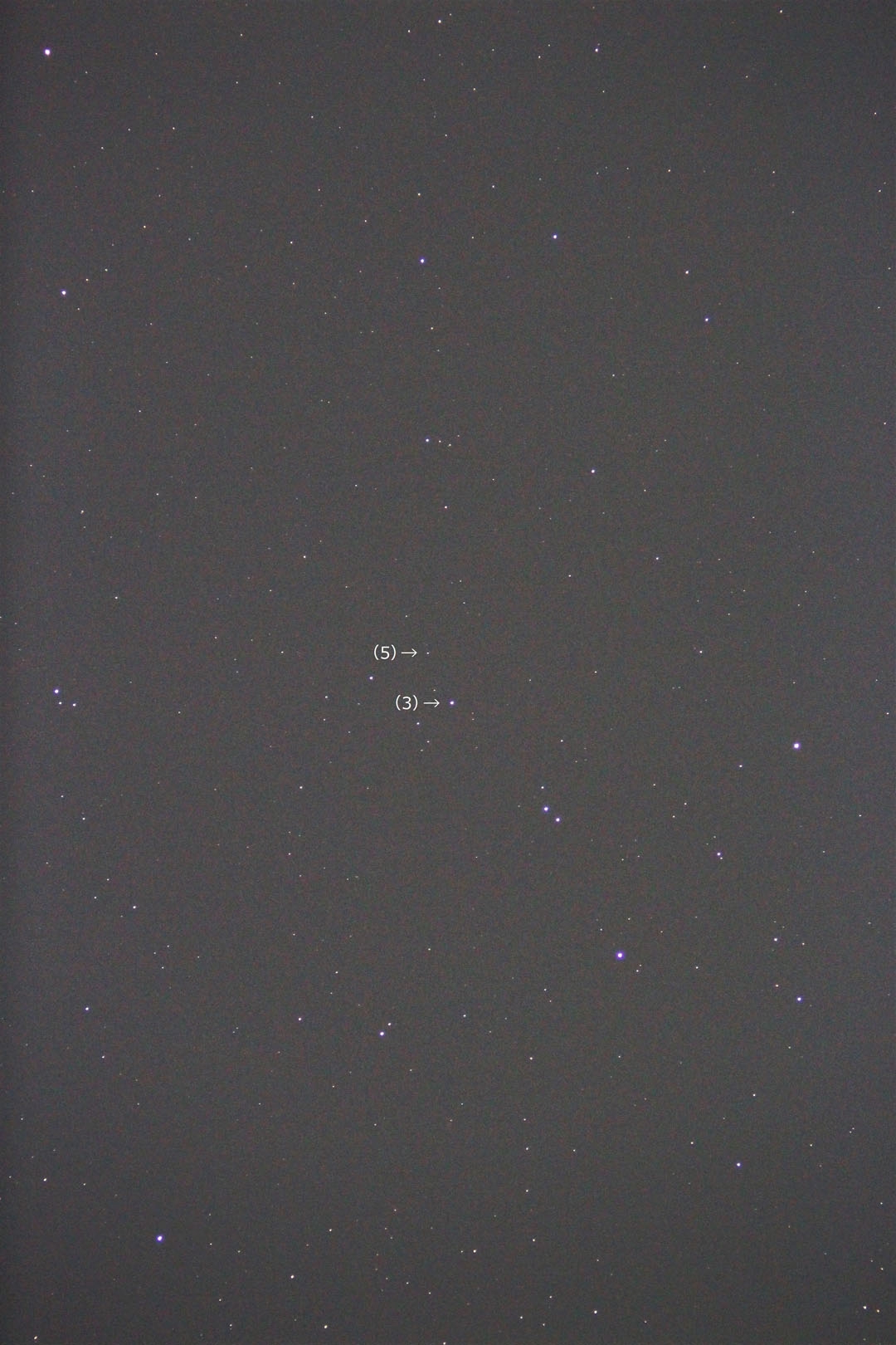 ①11/2夕方の小惑星(3)ジュノーと(5)アストラエアの接近、②11/3早朝の81P 鳥取天文協会 Tottori Society of