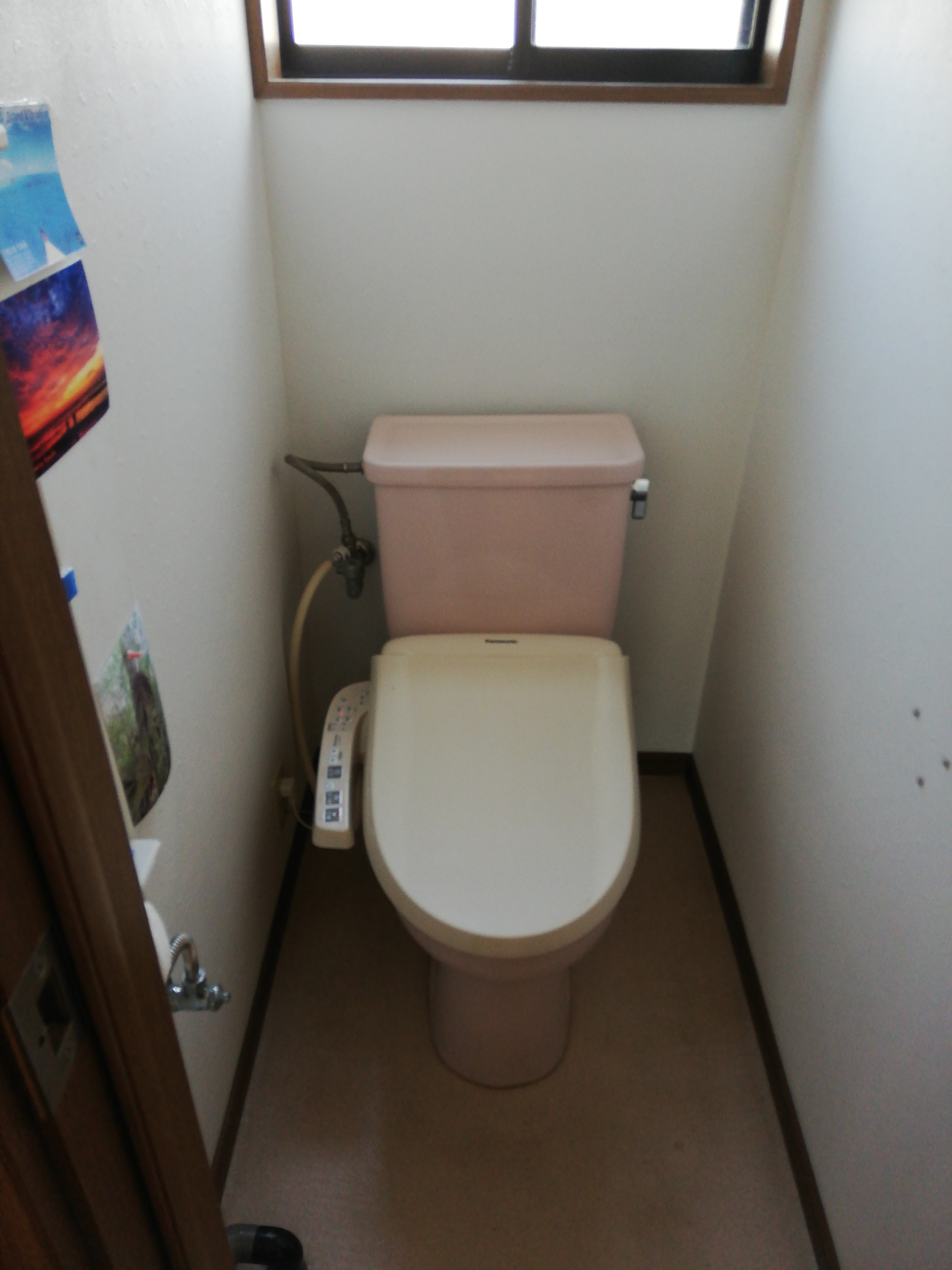 トイレのクッションフロアと便器をDIYでリフォームしてみました うぐいすStandard