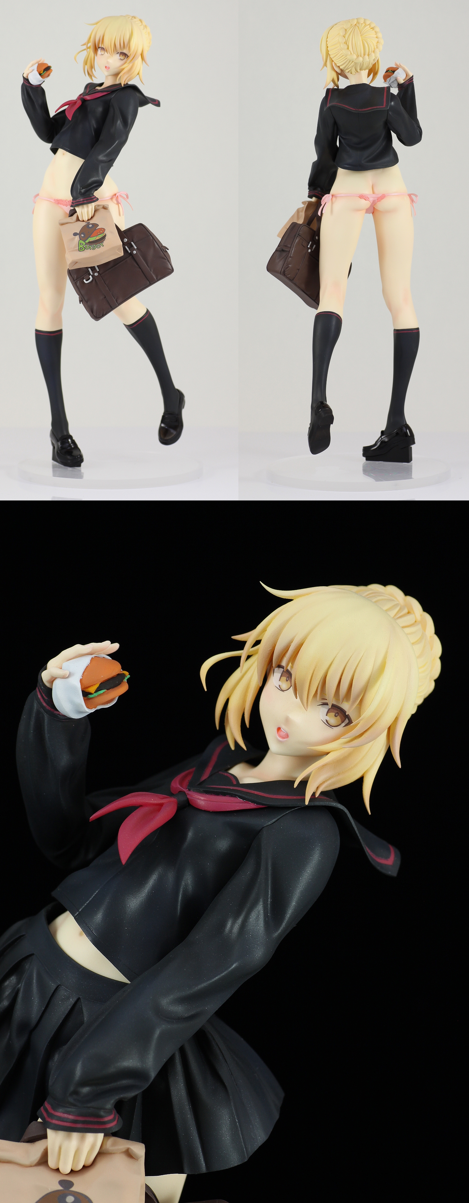 FGO アルトリアオルタ(制服ver.) 原型:グリズリーパンダさん