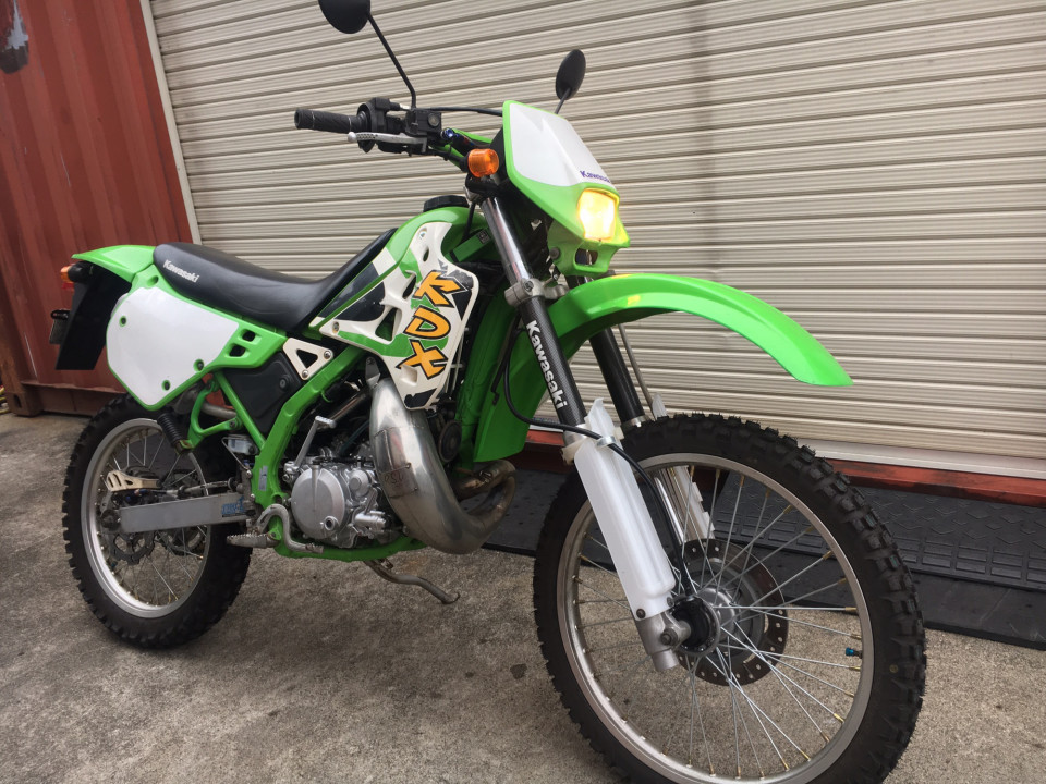 ⑬ 未使用 ひびき KDX125 カウル シュラウド 希少 絶版 KDX125SR