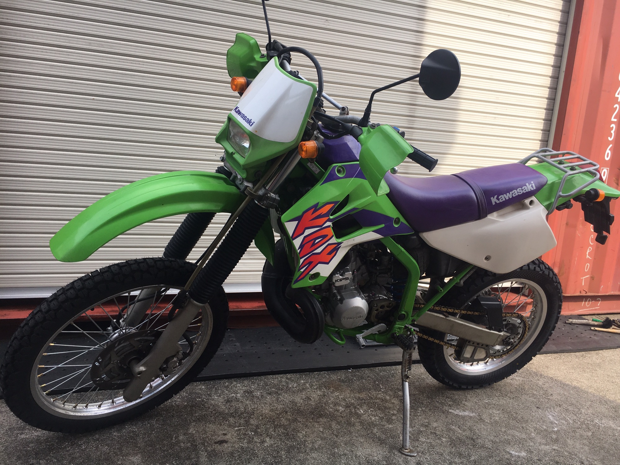 KDX220SR フルレストア 純正リヤキャリア 64.8万円 SOLD OUT | 三重県
