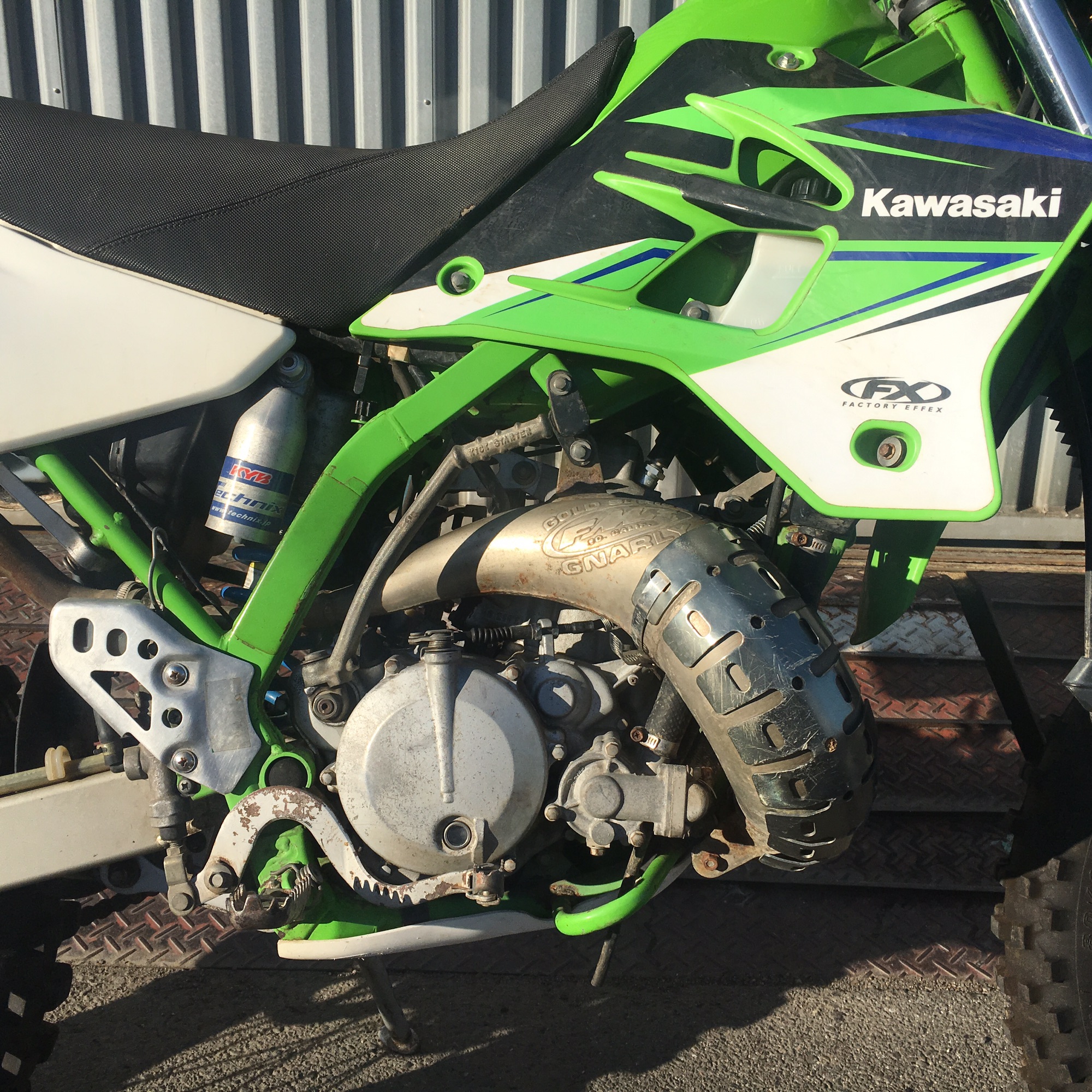FMFチャンバー KDX KX モトクロス マフラー