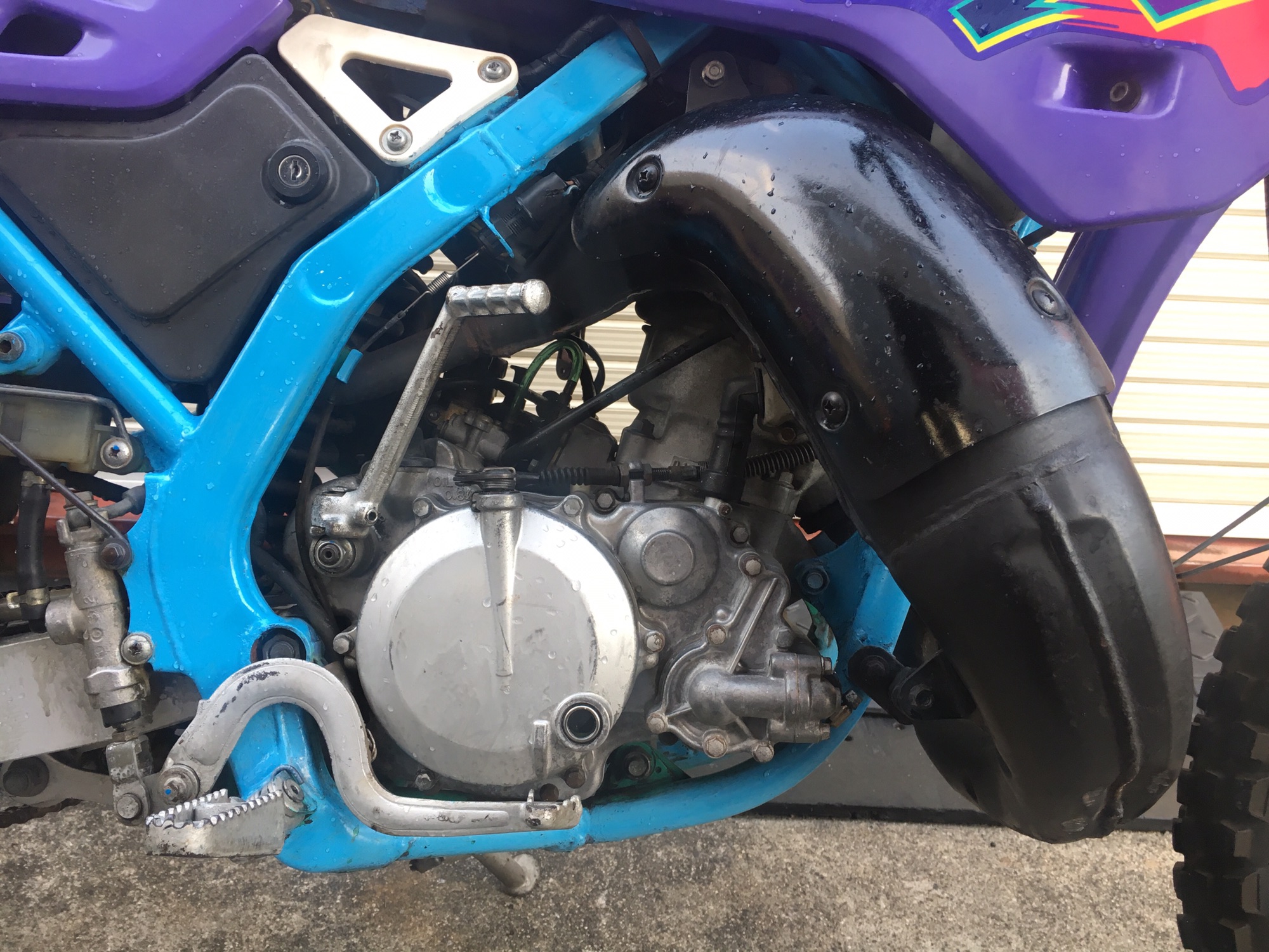 KDX125 純正リアキャリア