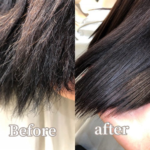 チリチリになってしまった髪は治るの 美容室 Ash 二子玉川 ブログ
