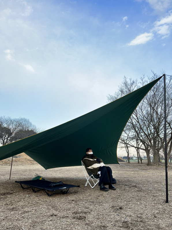 ムササビタープ 19ft （ムササビウイング13ft.TC“焚き火”バージョン 