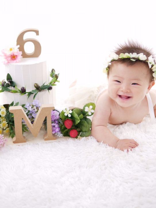 ハーフバースデー 京都ベビーフォトスタジオクック