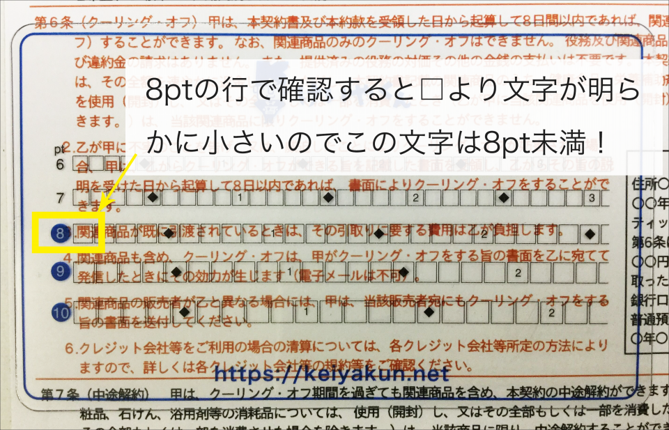 けいやくん定規の使い方 書面の文字サイズを確認しよう けいやくん 特商法対応電子契約書作成管理サービス けいやくん定規の使い方 書面の文字サイズを確認しよう けいやくん 特商法対応電子契約書作成管理サービス