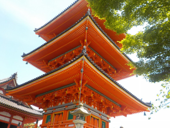 京都有什麼好玩景點嗎 清水寺三重塔 京都自由行