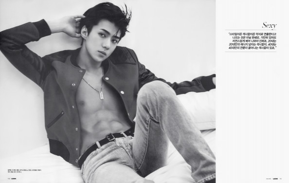 Leon 1月号 18 セフン インタビュー訳 宇宙からやって来たひとたちのお言葉記録