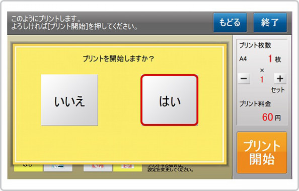 料金 印刷方法 Pipipics