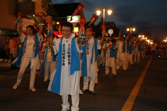 上三川よさこい祭り 上三川町商工会女性部