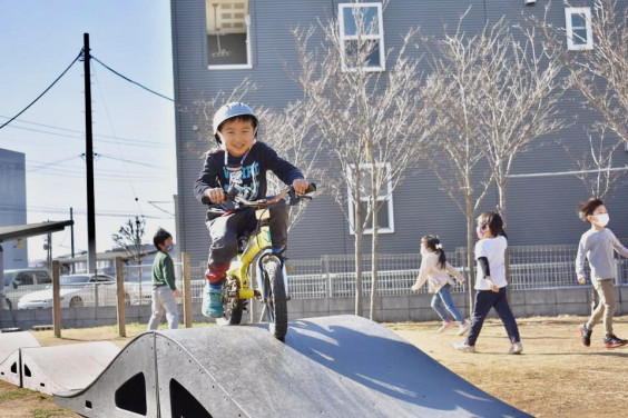 幼稚園・保育園にもパンプトラック「Compact Pump」千葉県のLAKESIDE 