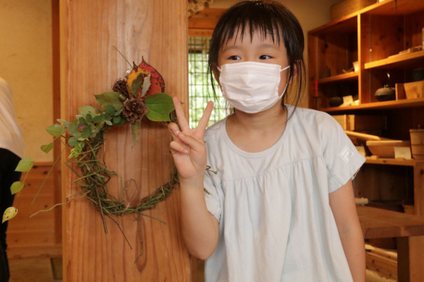 イベント報告 森のつるでリース作り トヨタの森 公式ブログ