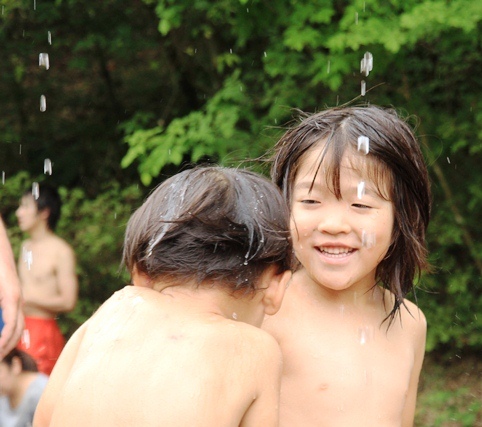 泥遊び　シャワー 瑞光幼稚園・瑞光第二幼稚園のブログ