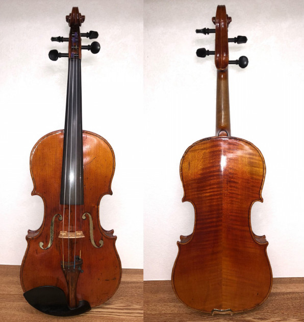 モダンフレンチ】 JTL工房製 Montagnanaラベル バイオリン 商品紹介  