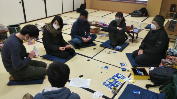 ねこねこボードゲーム会 １２月 １月 生き方工房necota