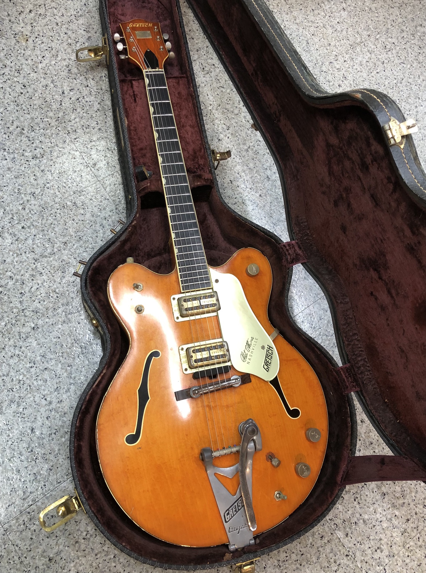 1966 Gretsch 6120 DC Chet Atkins 〜 Beatles Gear ! Real Vintage