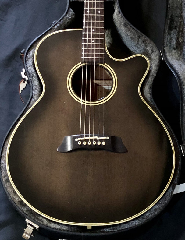 1990 TAKAMINE PT-106 Gray Black Sunburst 〜 Near Mint / SOLD 