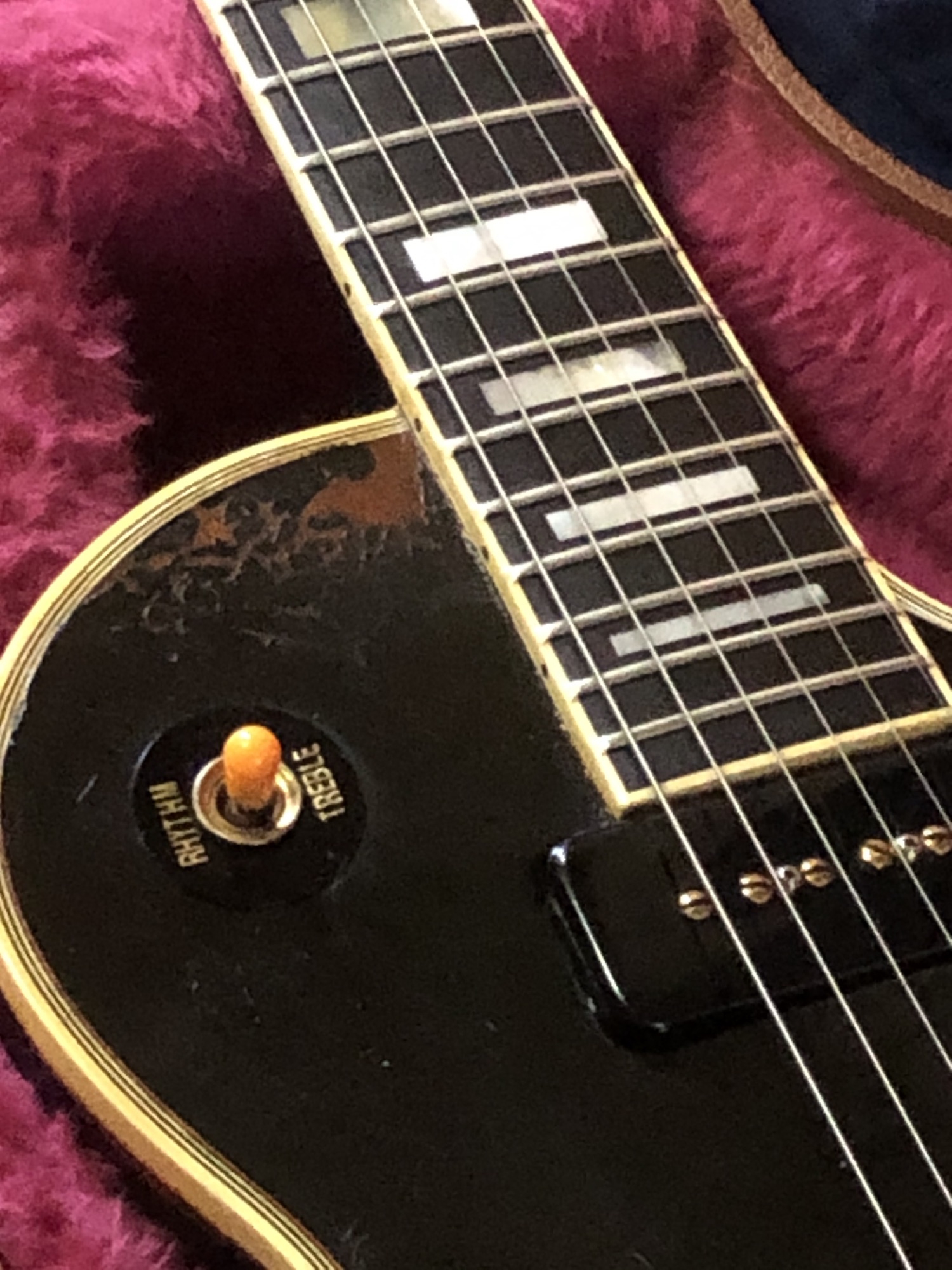 1991 Gibson Custom Shop Les Paul Custom w/ P-100 Yamano Limited