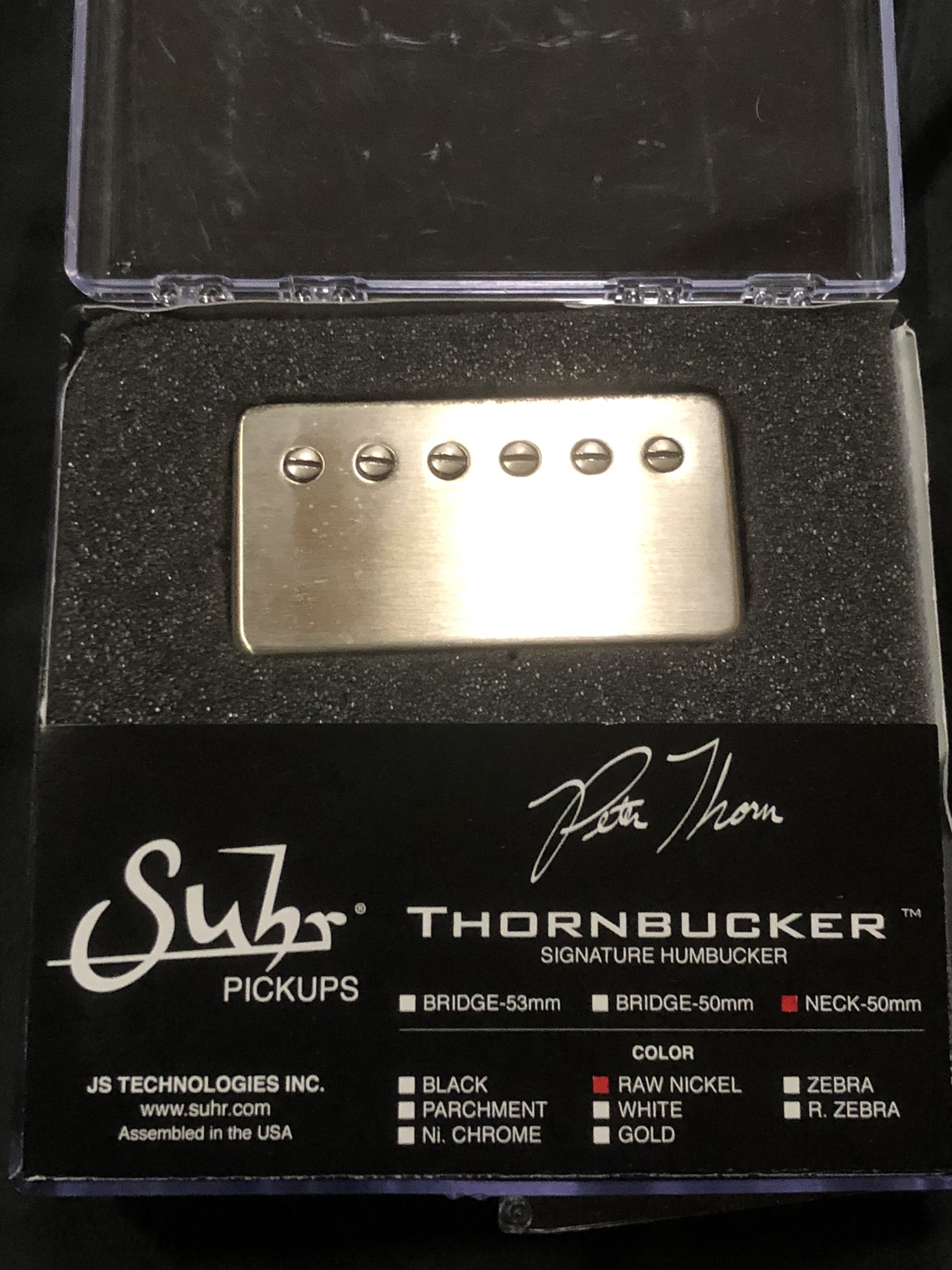 SUHR THORNBUCKER 50mm+53mm SET 〜 SOLD | High Hopes Guitar's