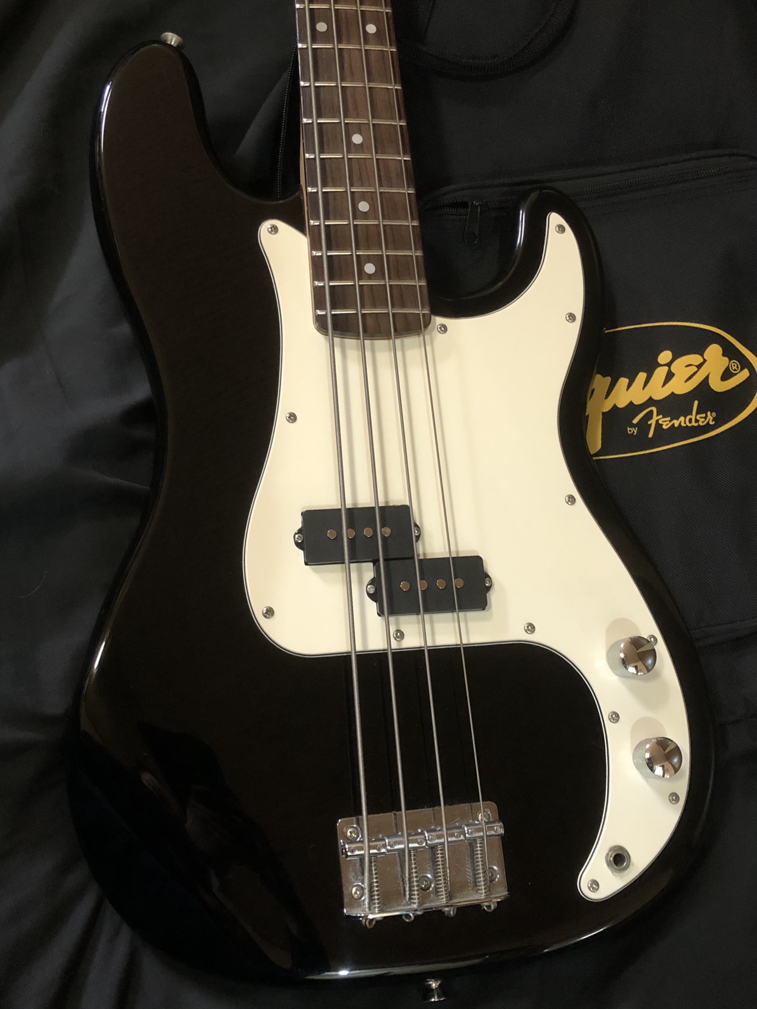 2009 SQUIER by FENDER California Series P-BASS / Black 〜 SOLD