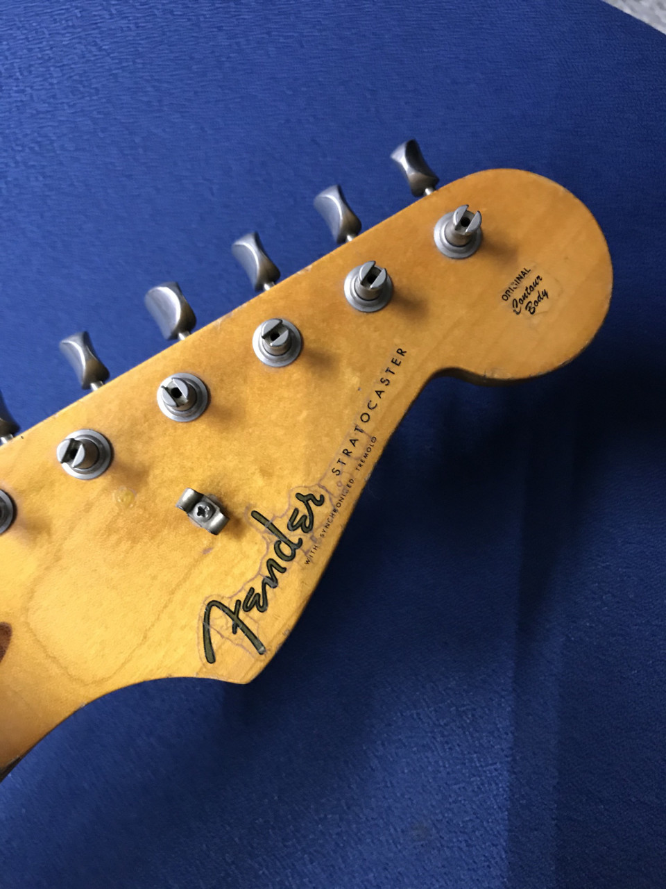 Fender Stratocaster あらえる 初期アメスタ 希少EEシリアル 1985 