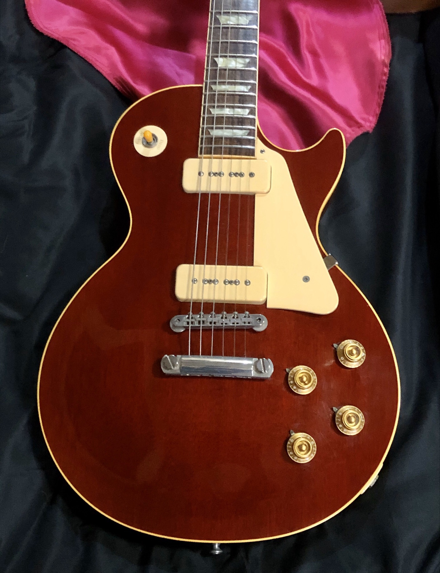 1993 Gibson Les Paul Std Limited Edition Mahogany Top P-90