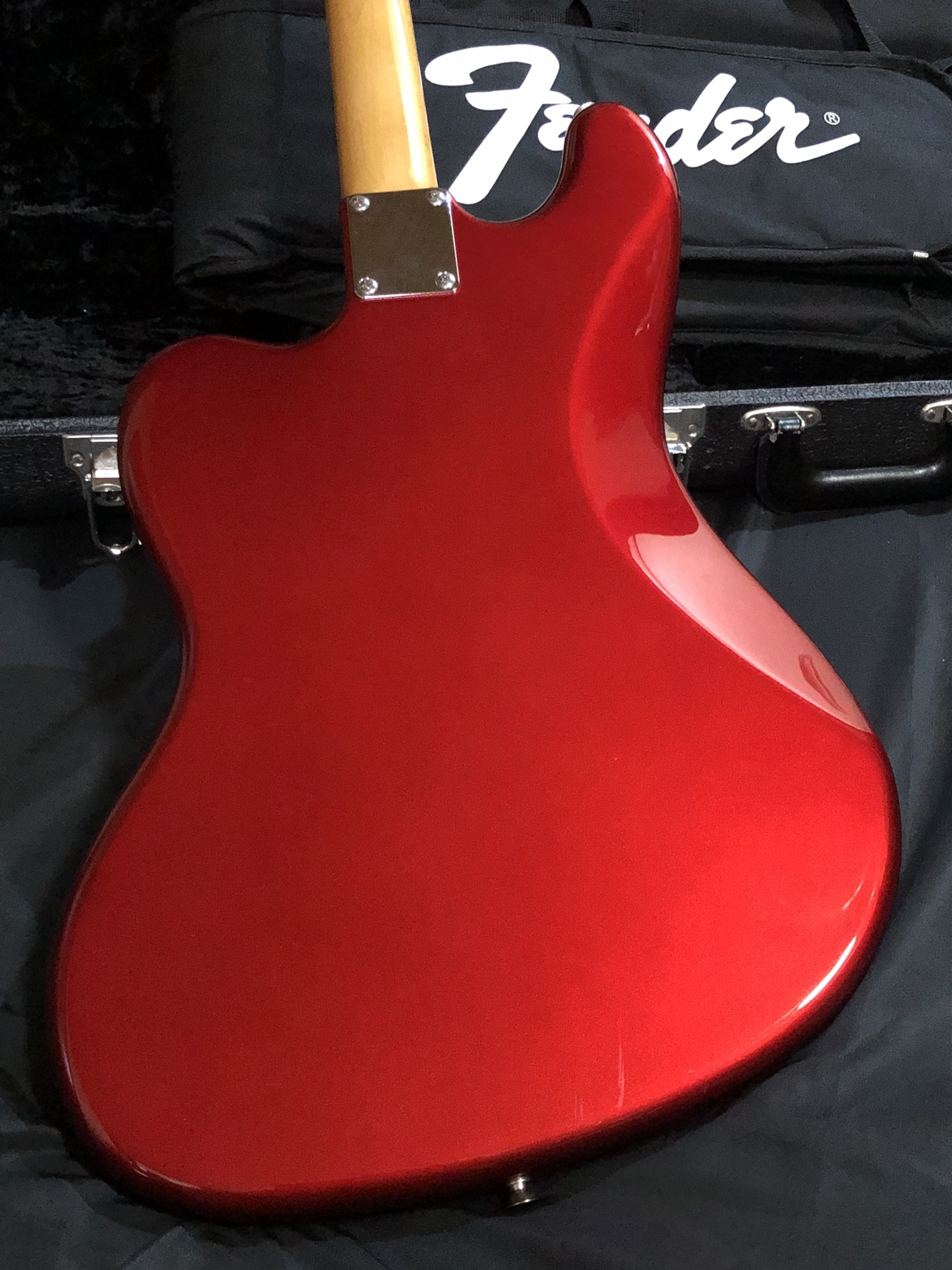 激レア 美品 Fender Japan BASS VI CAR MH 12年製