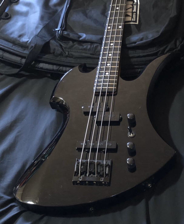 1990 BC Rich Japan Mocking Bird Bass MB-857 / Black 〜 SOLD | High 