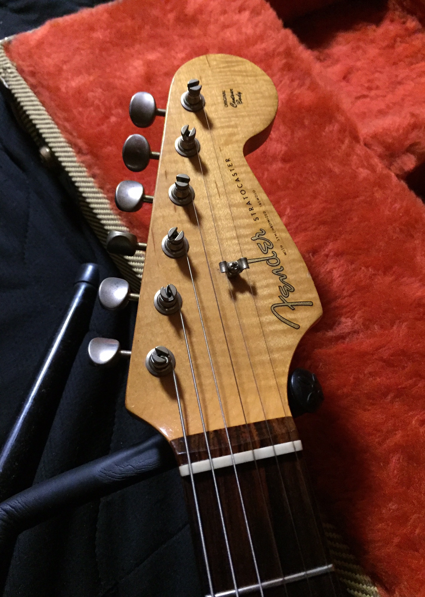 1993 Fender USA 62 Vintage Stratocaster Flame Neck 3TS/R 〜 SOLD 