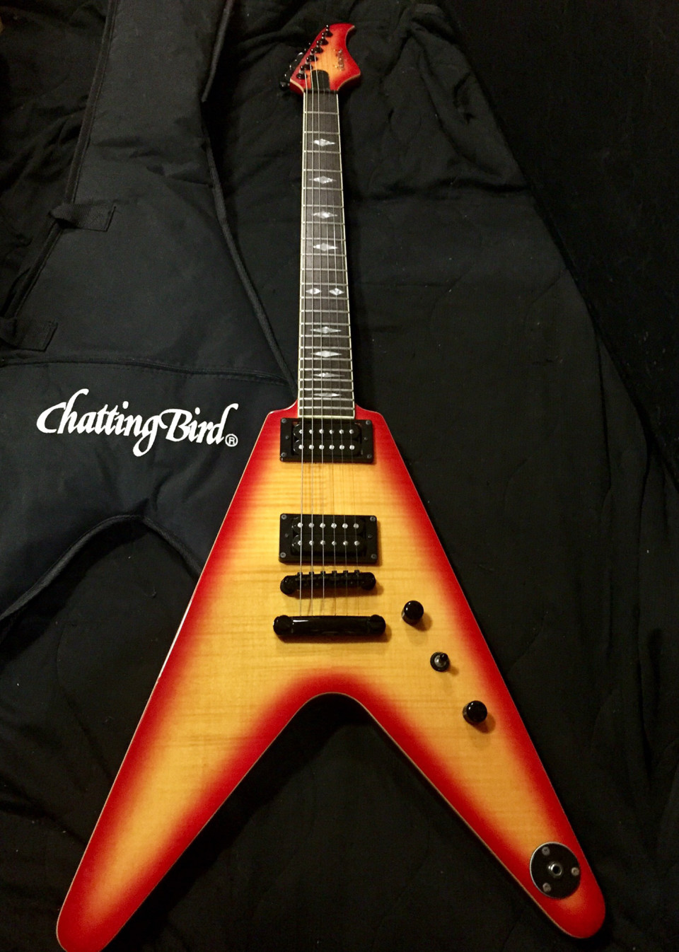 09 Chatting Bird Cfv Fm Mint Condition High Hopes Guitar S