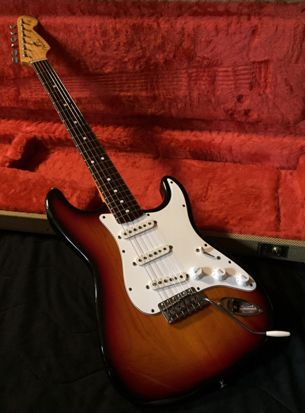 1993 Fender USA 62 Vintage Stratocaster Flame Neck 3TS/R 〜 SOLD 
