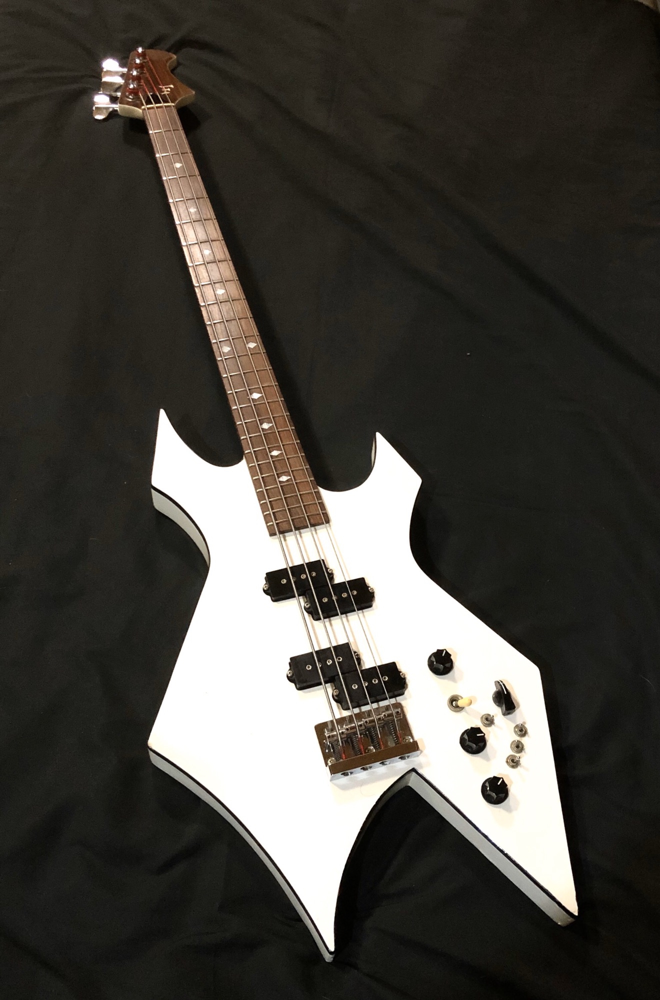 Late80s Early 90s Fernandes Wb 90 White Neck Thru X Taiji Indies Era Sold High Hopes Guitar S