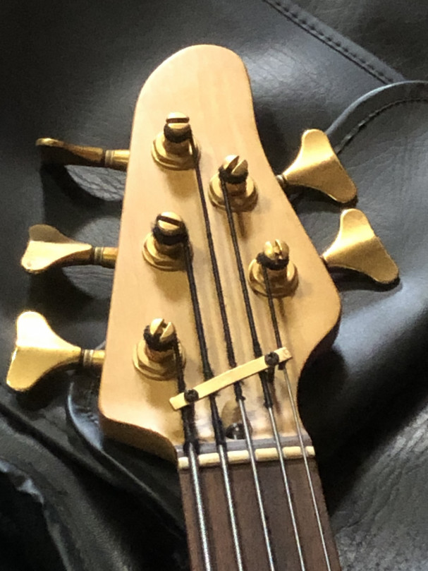 1989 Rockoon by Kawai RB-855 Fretless 5-String Bass / Ash 〜 SOLD 