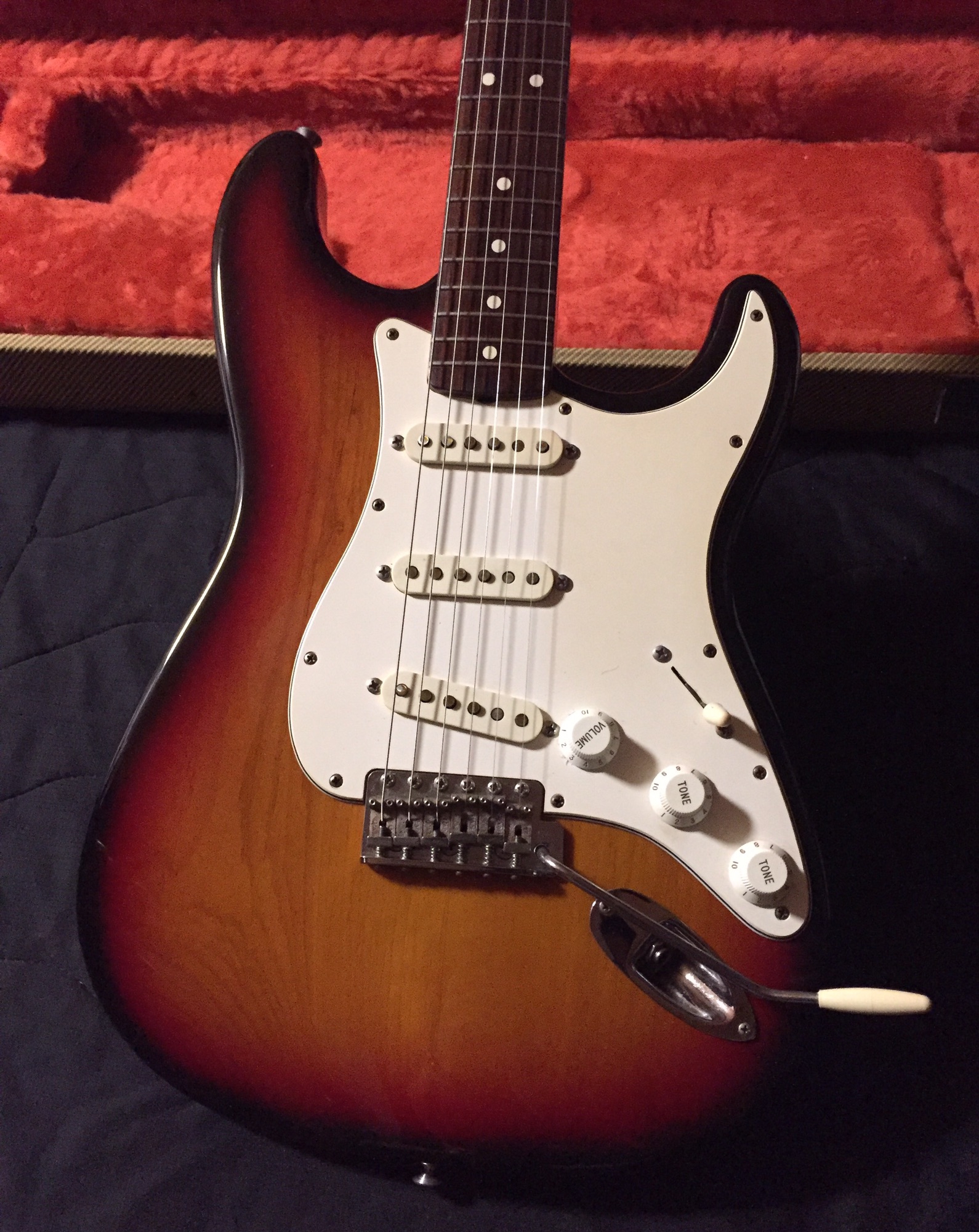 1993 Fender USA 62 Vintage Stratocaster Flame Neck 3TS/R 〜 SOLD 