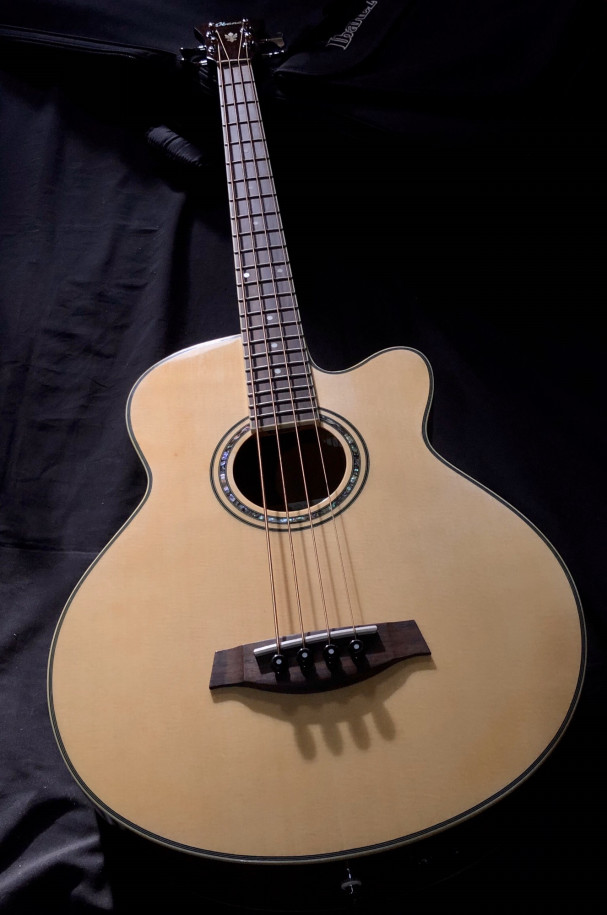 Ibanez べた付き AEGB14E エレアコベース 