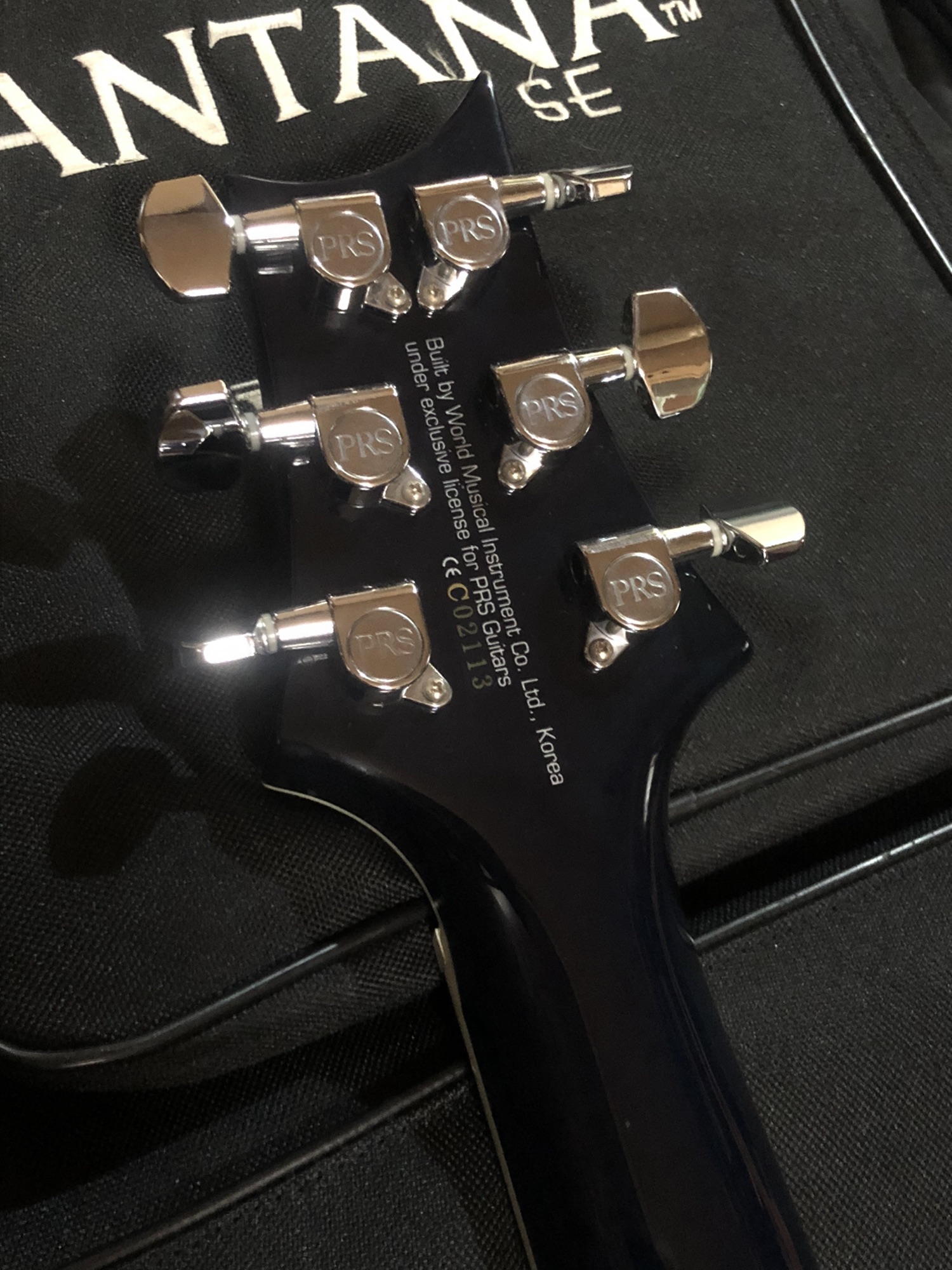 PRS SE SANTANA エレキギター PRS SE Santana Guitar Electric Guitar, Scarlet Red w/ Bag