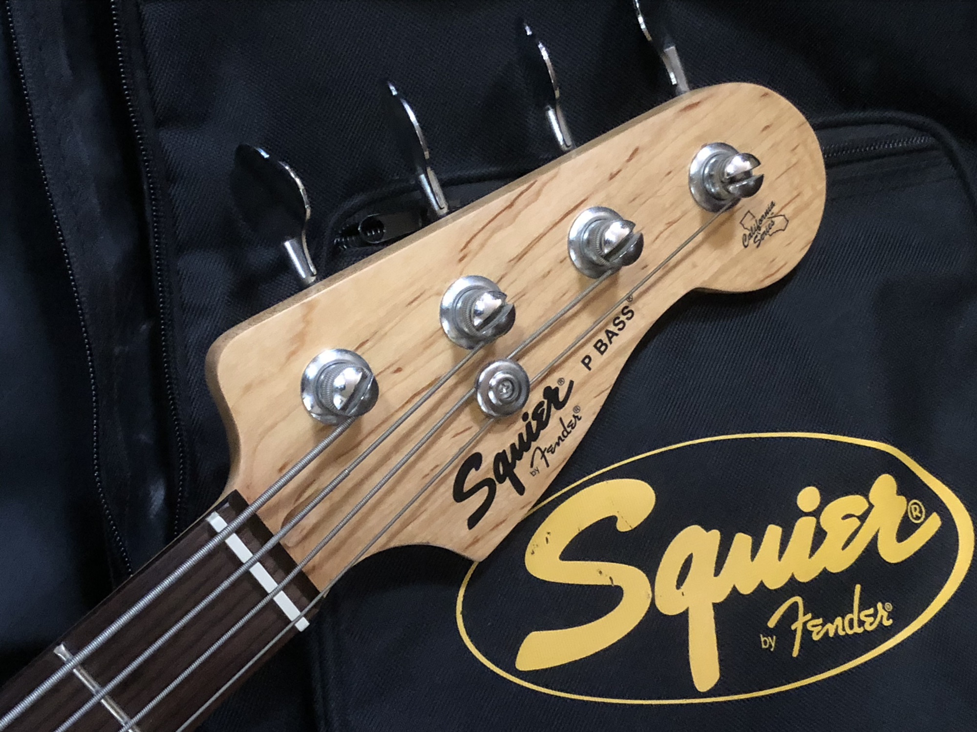 2009 SQUIER by FENDER California Series P-BASS / Black 〜 SOLD ...
