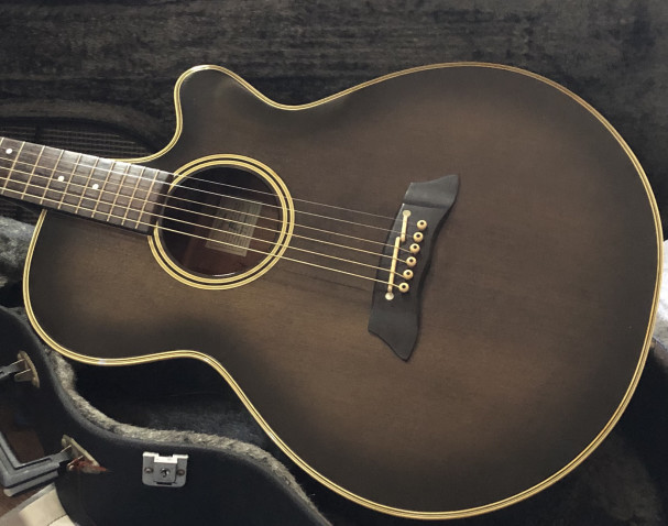 1990 TAKAMINE PT-106 Gray Black Sunburst 〜 Near Mint / SOLD 